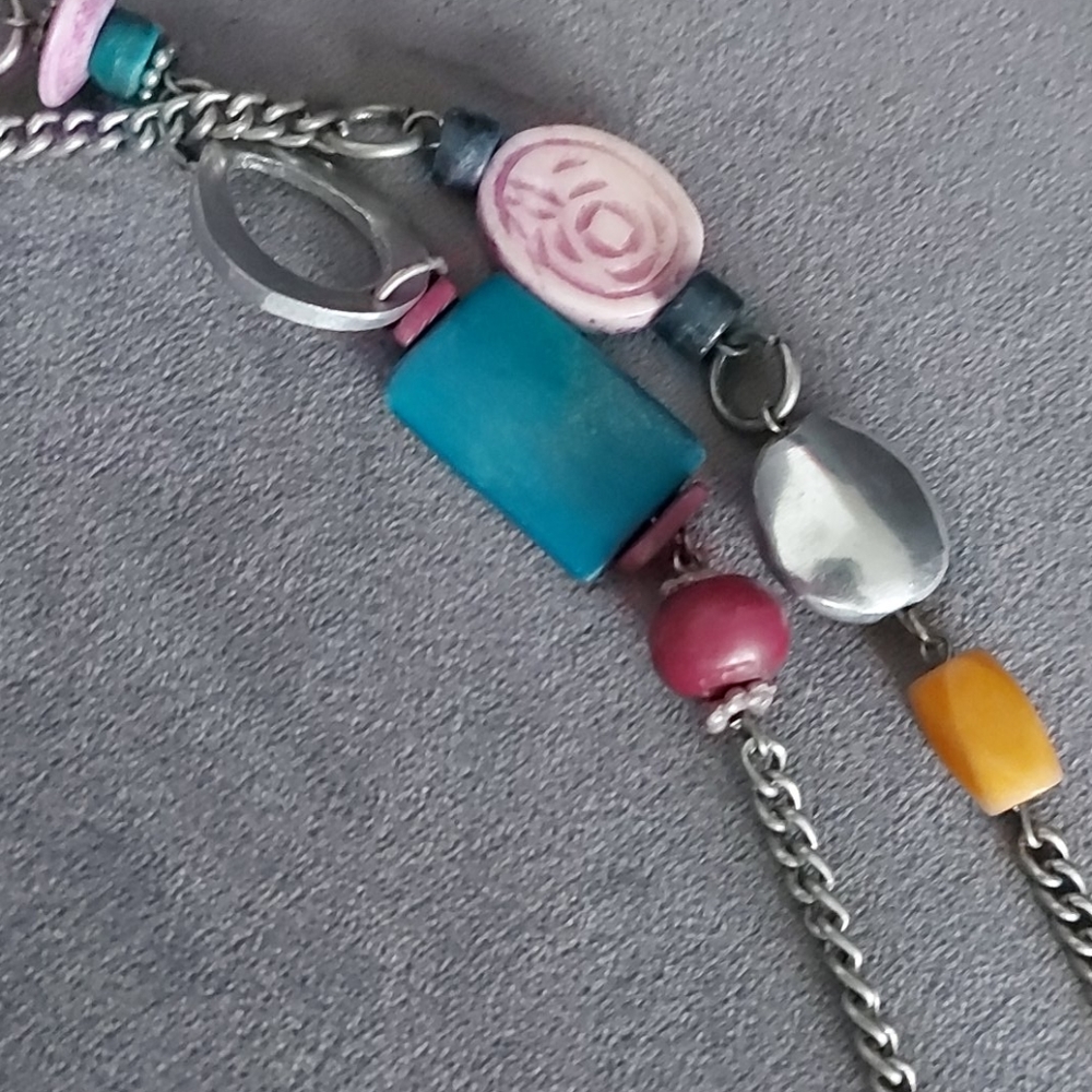 Multi Color Necklace🛍 - Picture 2 of 4